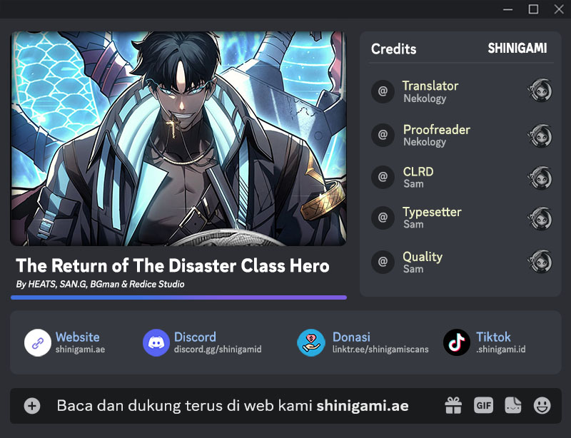 a-disaster-class-hero-has-returned Chapter 77