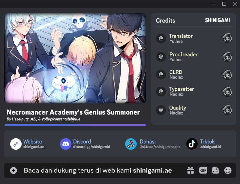 Necromancer Academy’s Genius Summoner Chapter 105