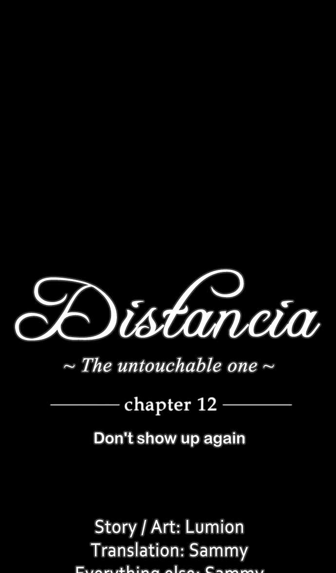 Distancia ~ The Untouchable One Chapter 12