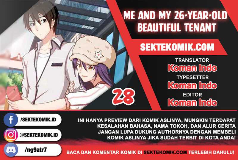 Me and My 26-year-old Beautiful Tenant Chapter 28 bahasa indonesia