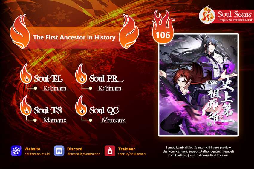 The First Ancestor in History Chapter 106