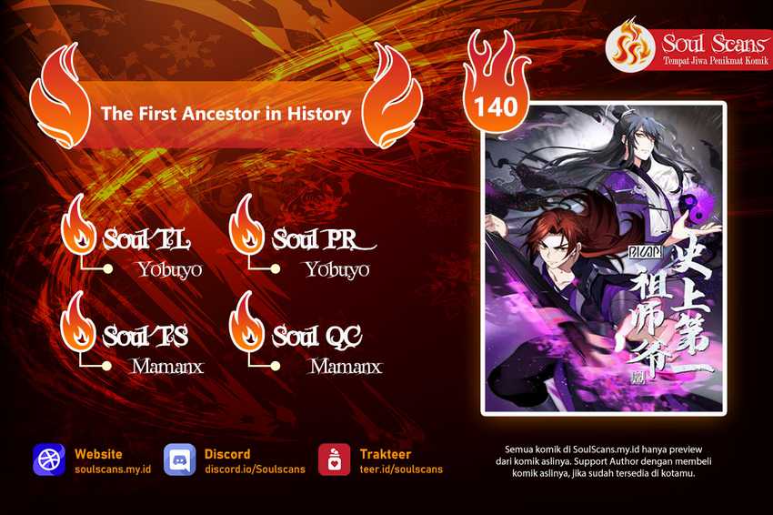 The First Ancestor in History Chapter 140