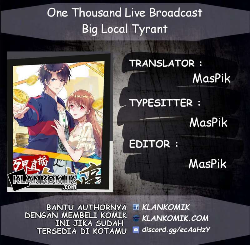 One Thousand Live Broadcast Big Local Tyrant Chapter 4