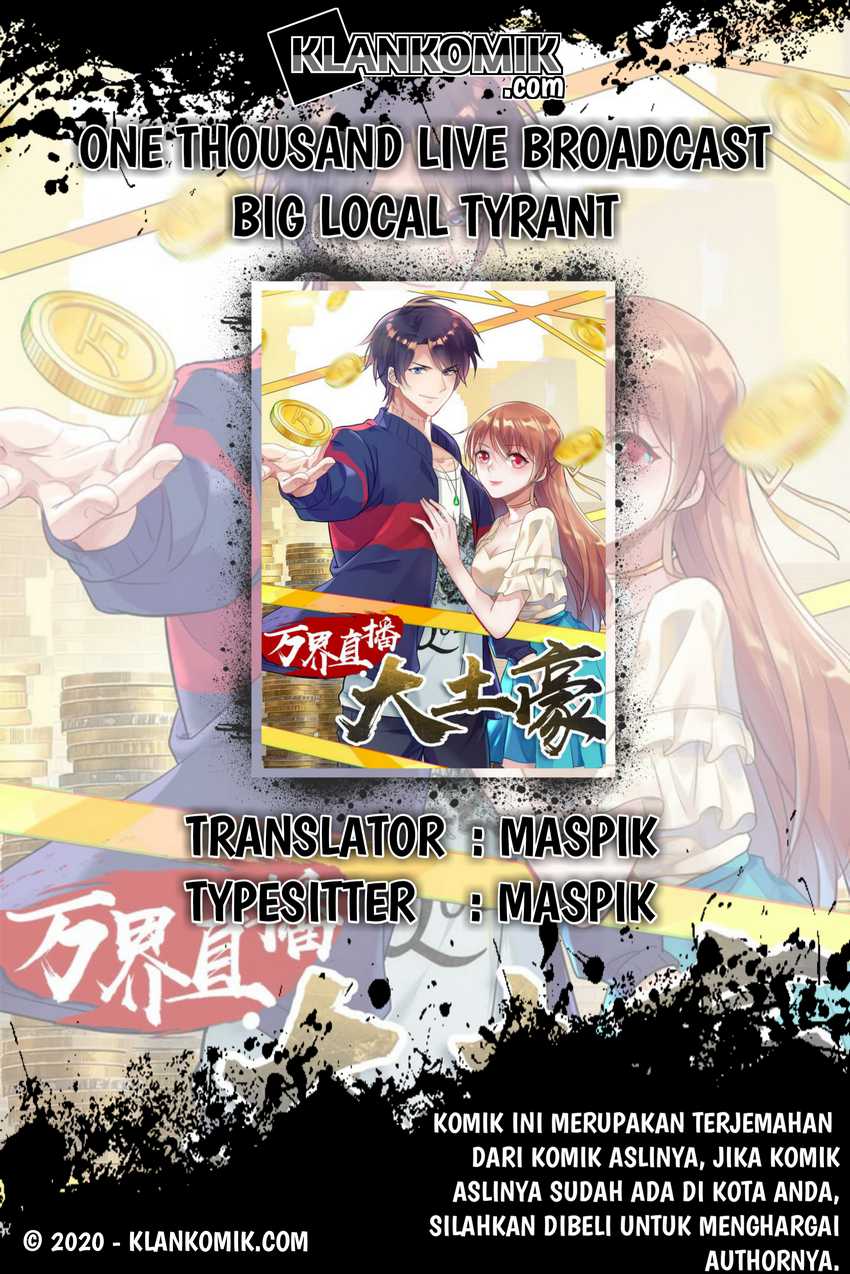 One Thousand Live Broadcast Big Local Tyrant Chapter 43