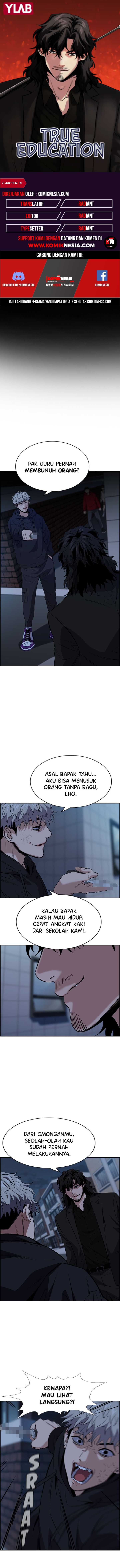 True Education Chapter 31 bahasa indonesia