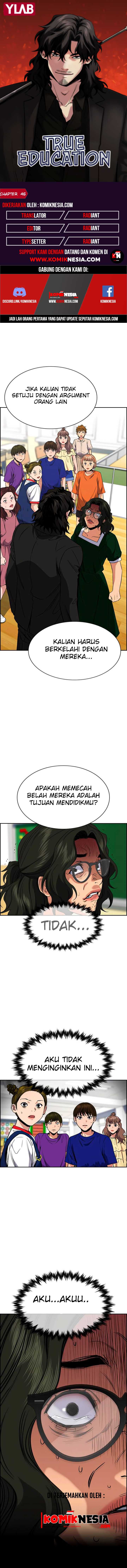 True Education Chapter 45 bahasa indonesia