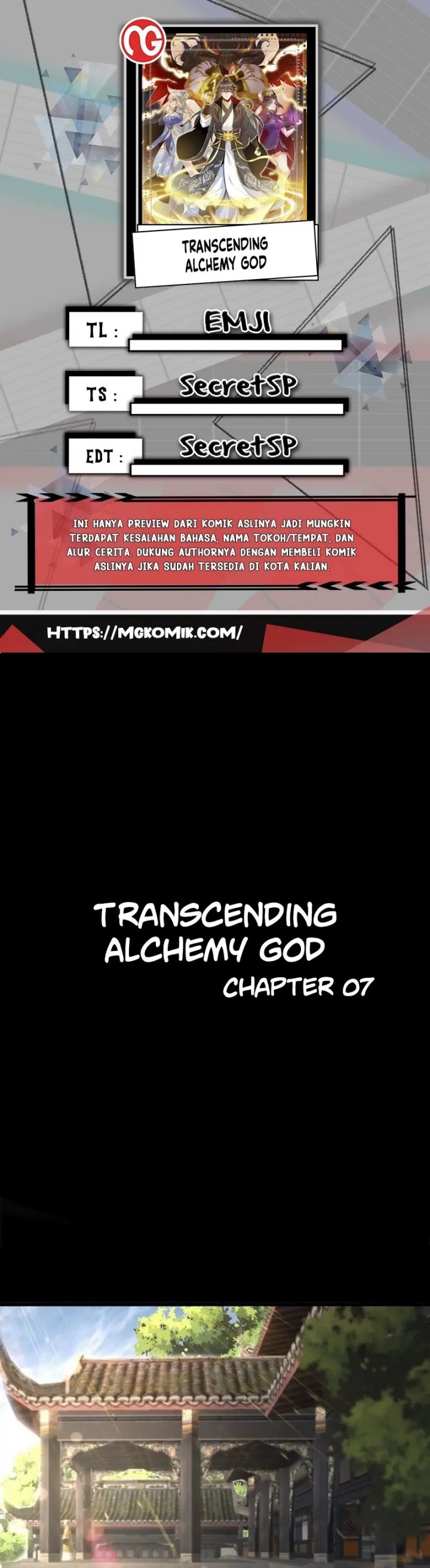 Transcending Alchemy God Chapter 07