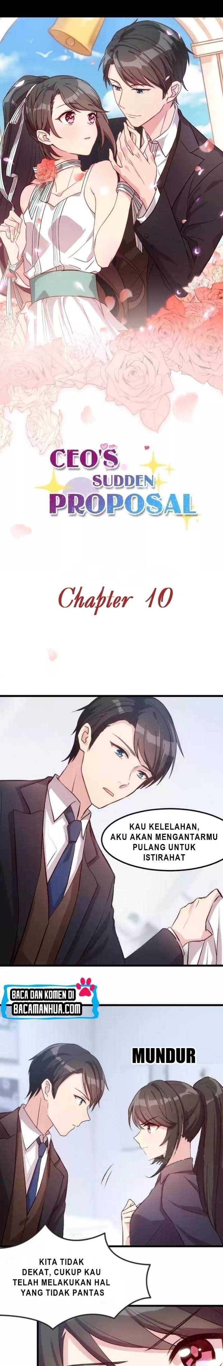 CEO’s Sudden Proposal Chapter 10