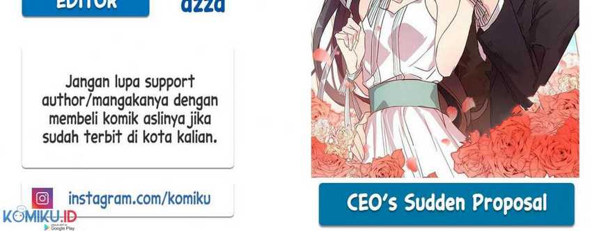 CEO’s Sudden Proposal Chapter 31