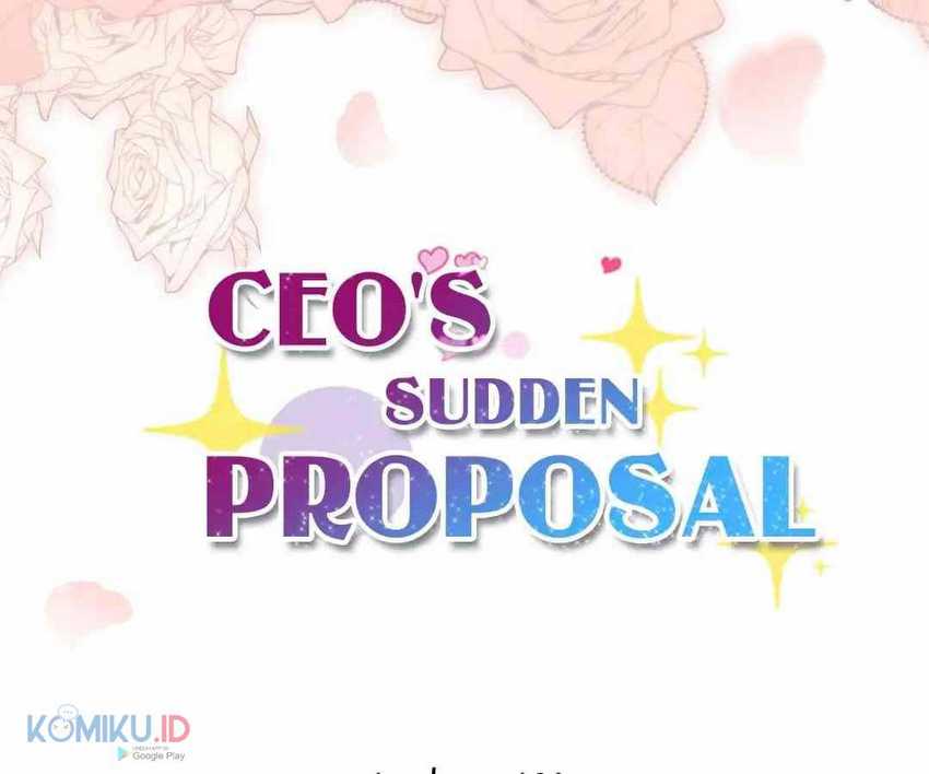 CEO’s Sudden Proposal Chapter 78