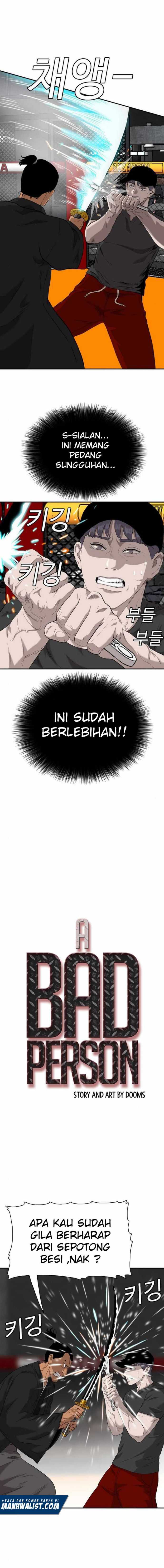 A Bad Person Chapter 99
