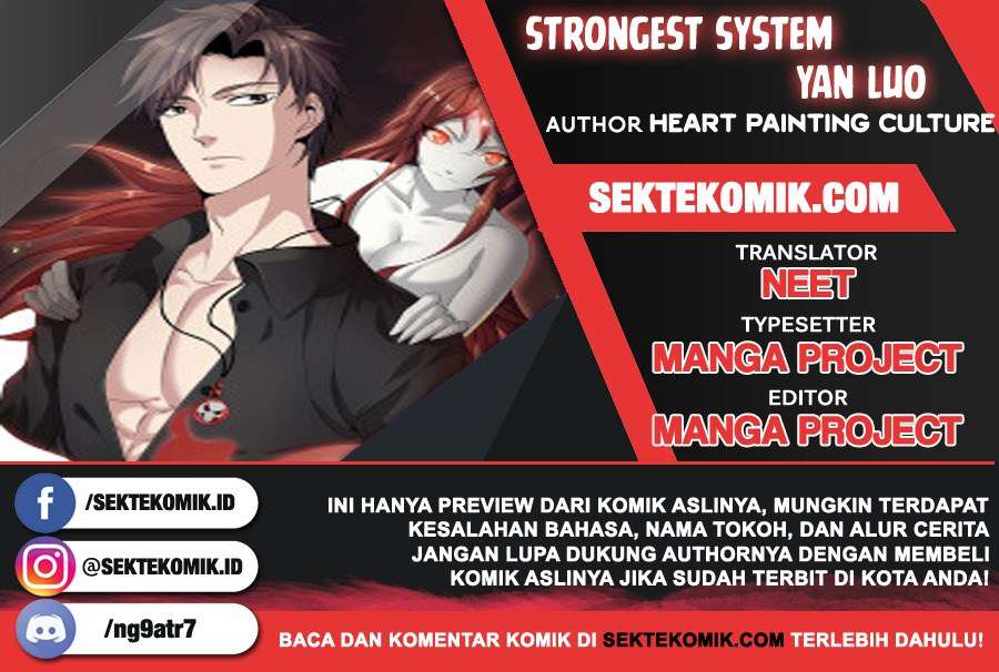 Strongest System Yan Luo Chapter 1