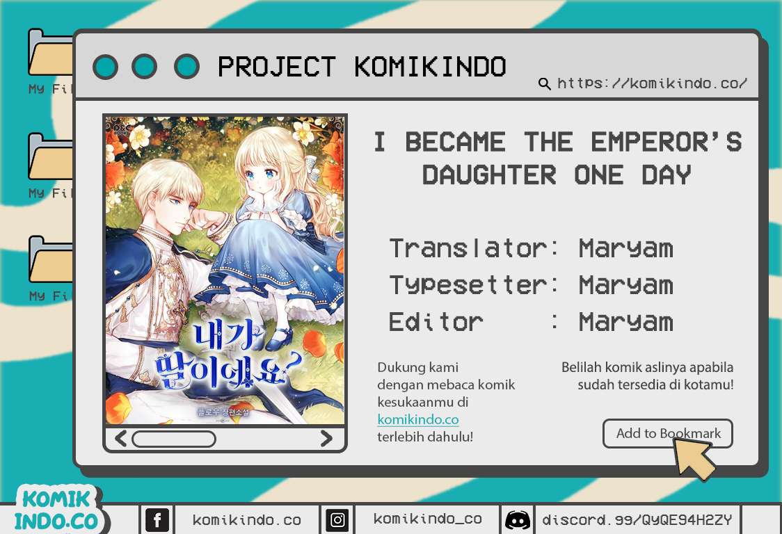 I Became The Emperor’s Daughter One Day Chapter 48