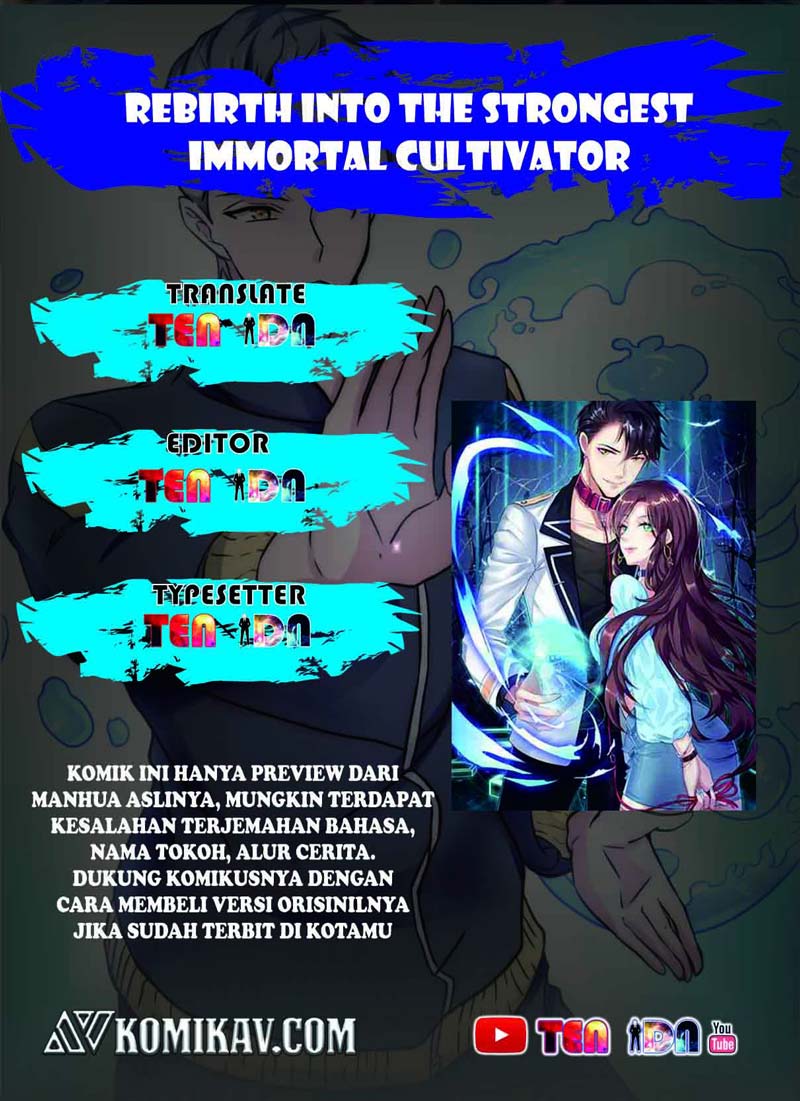 Rebirth Into the Strongest Immortal Cultivator Chapter 0