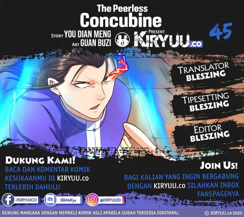 The Peerless Concubin Chapter 45