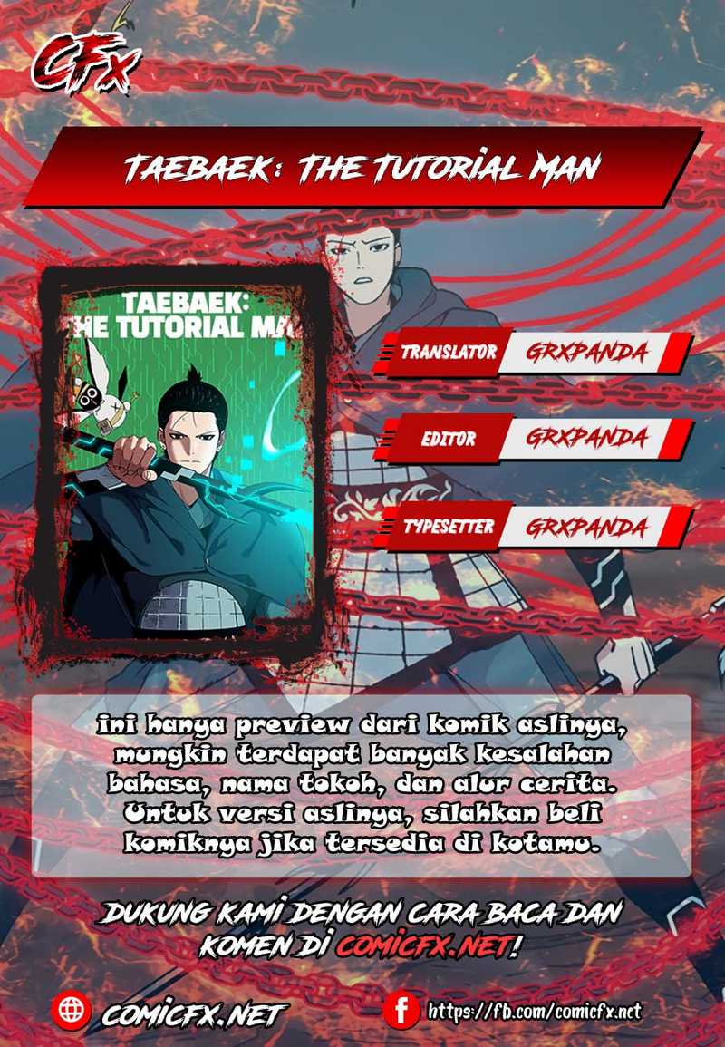 Taebaek: The Tutorial Man Chapter 0