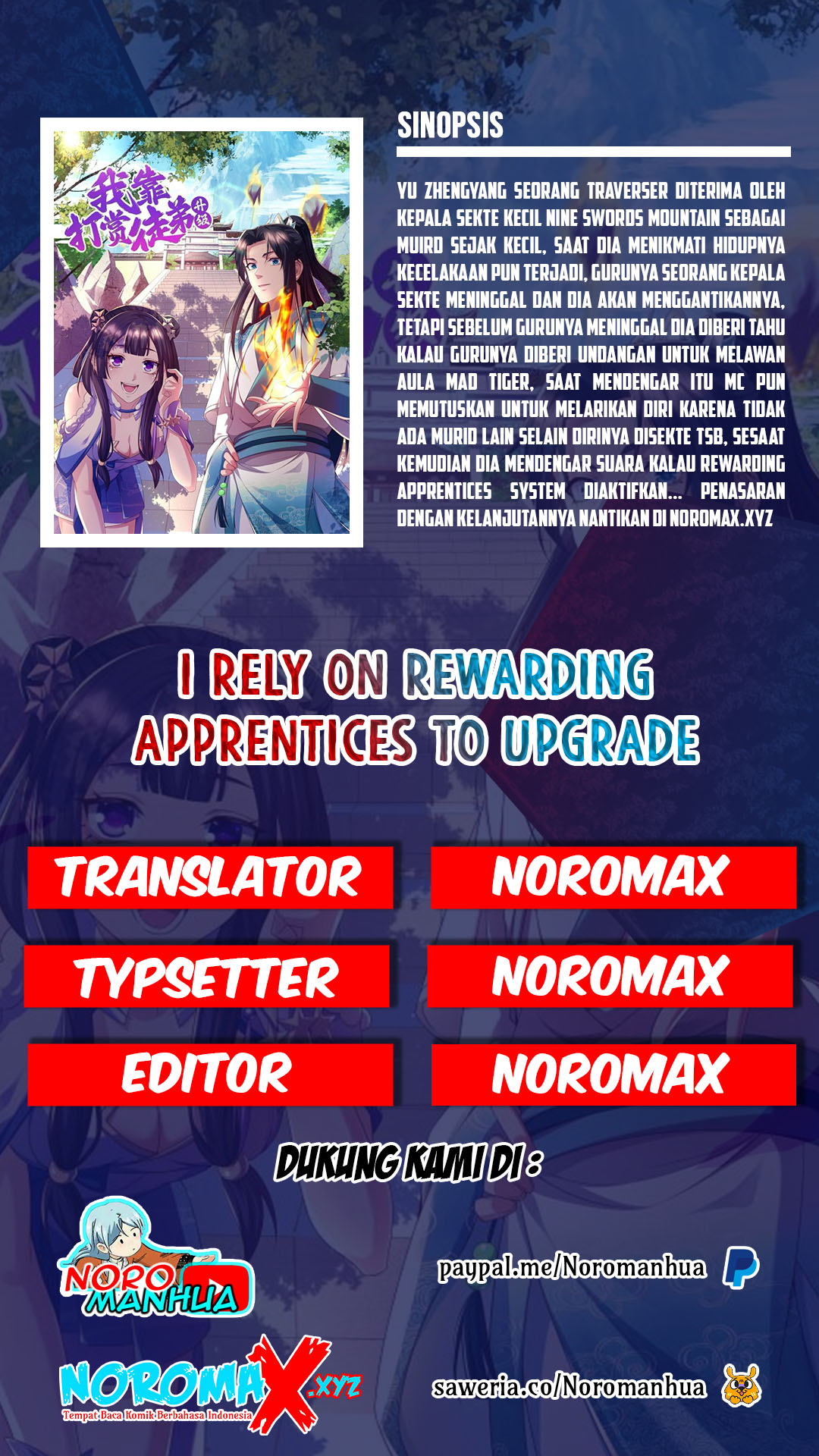 I Rely On Rewarding Apprentices To Upgrade Chapter 14