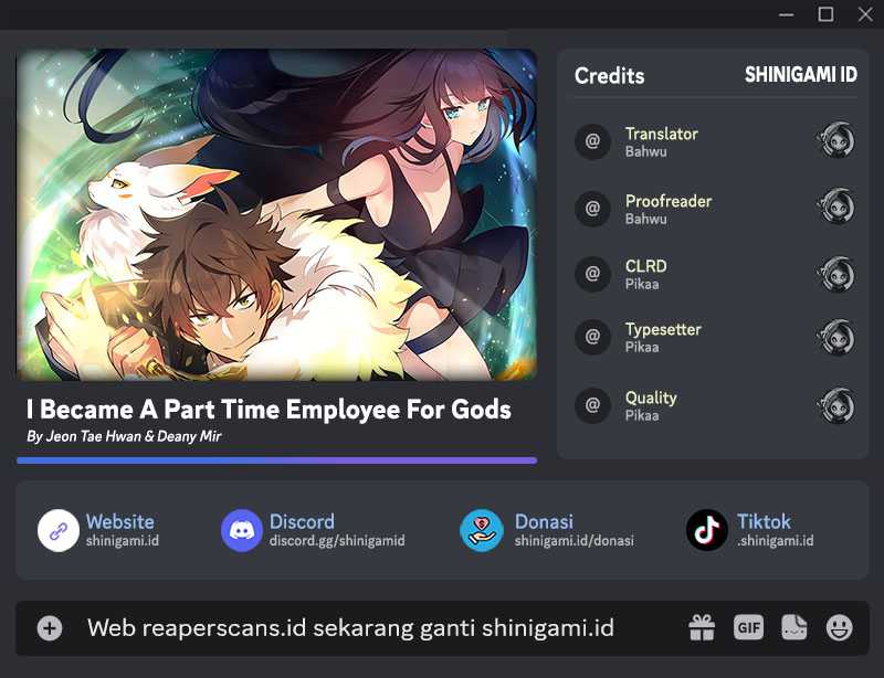 I Became A Part Time Employee For Gods Chapter 22