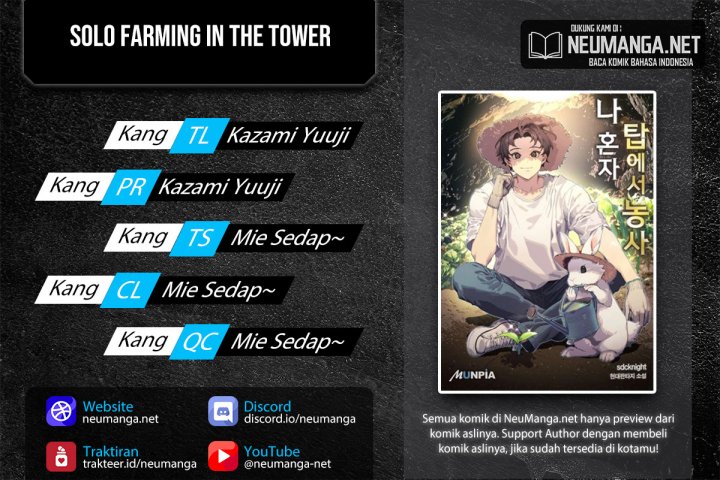 Solo Farming In The Tower Chapter 01