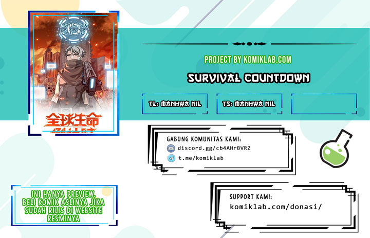 Global Countdown to Life (Survival CountDown) Chapter 01