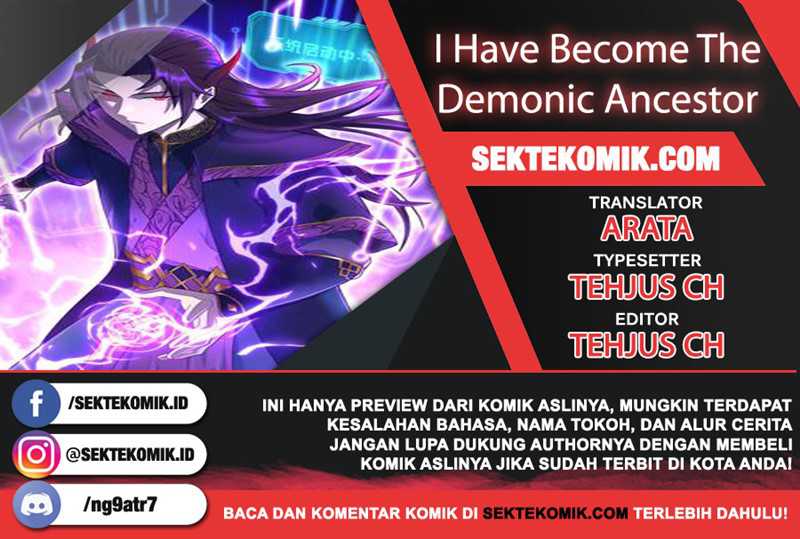 I Have Become The Demonic Ancestor Chapter 01