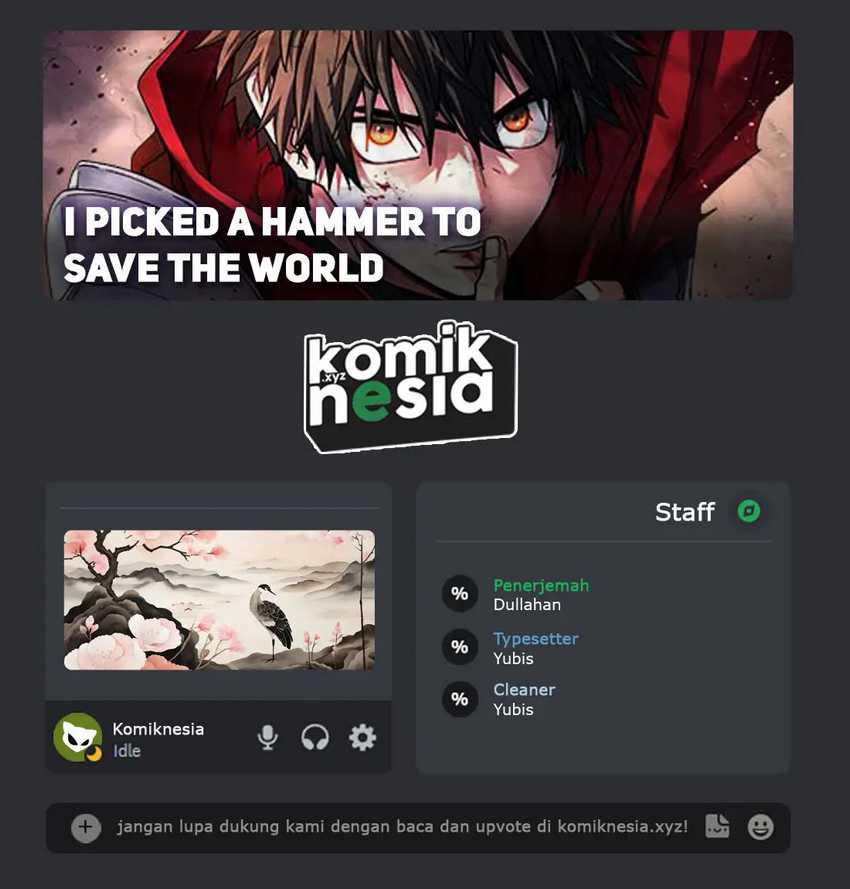 I Picked A Hammer To Save The World Chapter 73