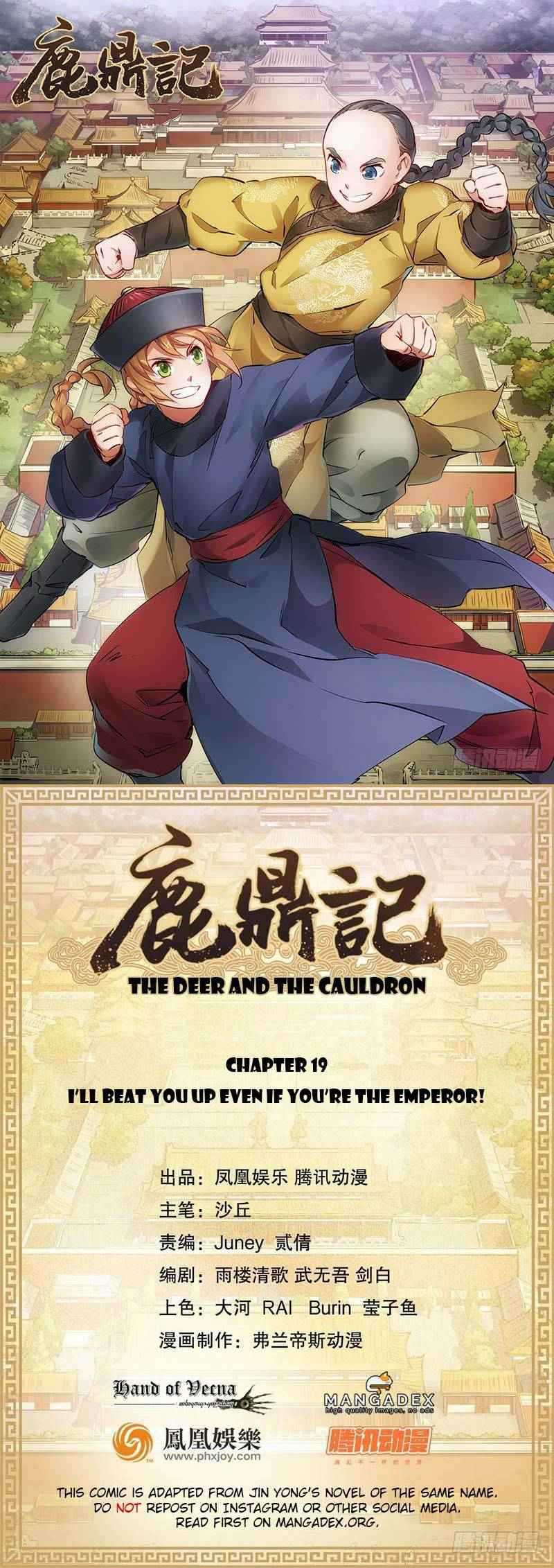 The Deer and the Cauldron Chapter 19