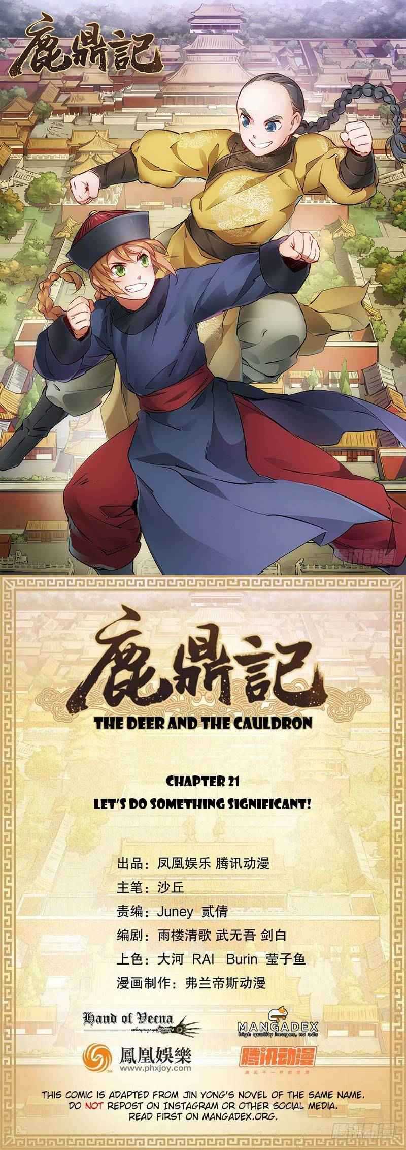 The Deer and the Cauldron Chapter 21