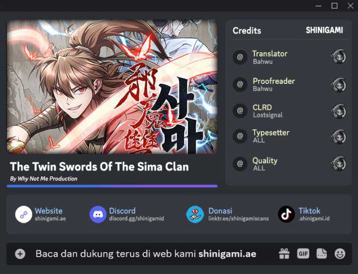 The Twin Swords Of The Sima Chapter 03