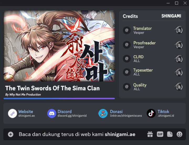 The Twin Swords Of The Sima Chapter 05