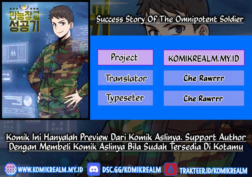Success Story Of The Omnipotent Soldier Chapter 01