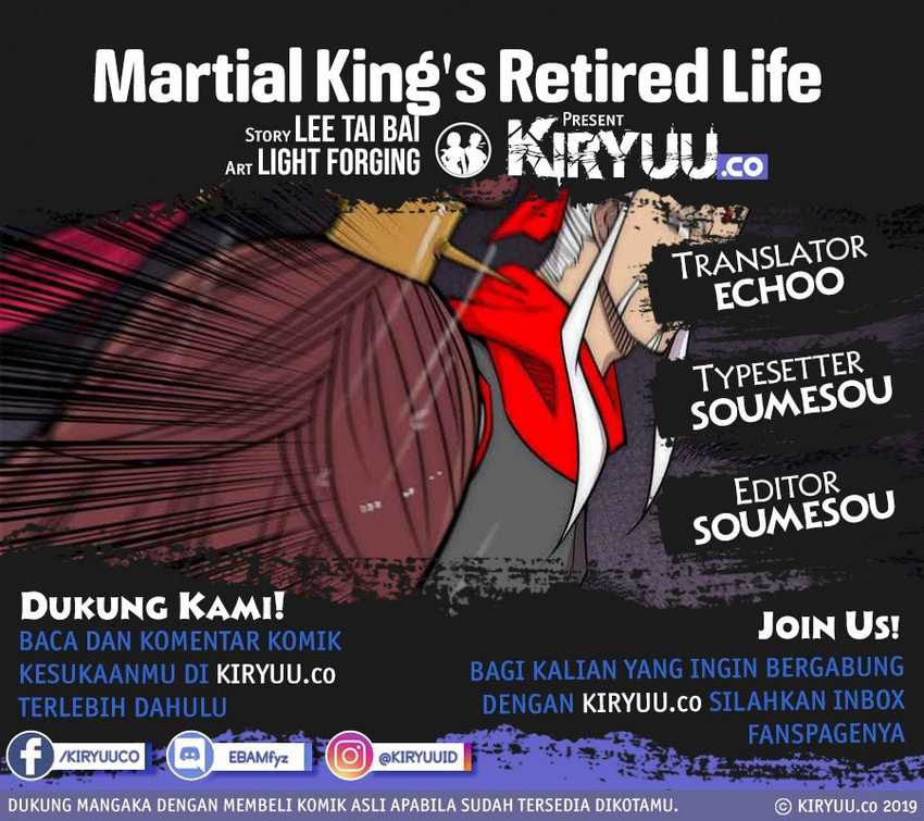Martial King’s Retired Life Chapter 111