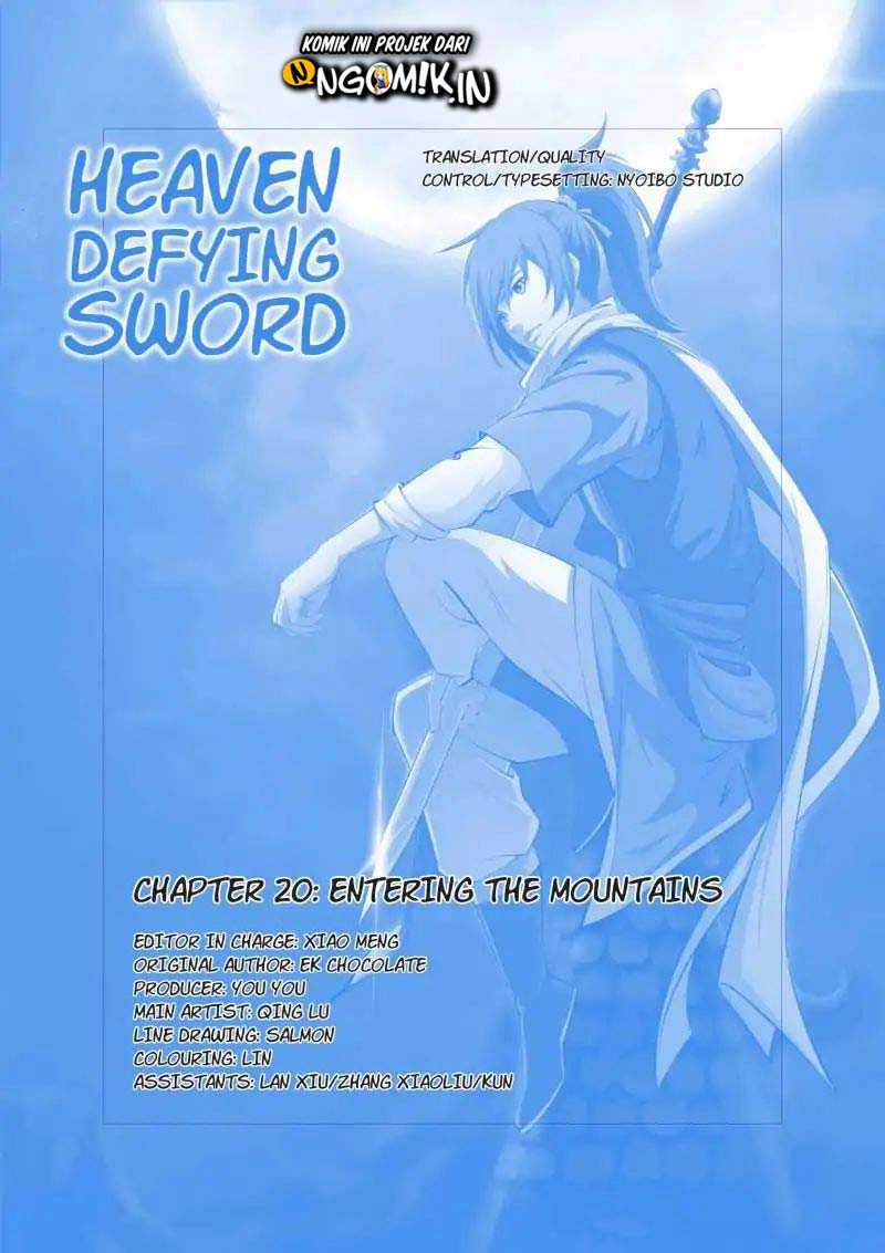 Heaven Defying Sword Chapter 20