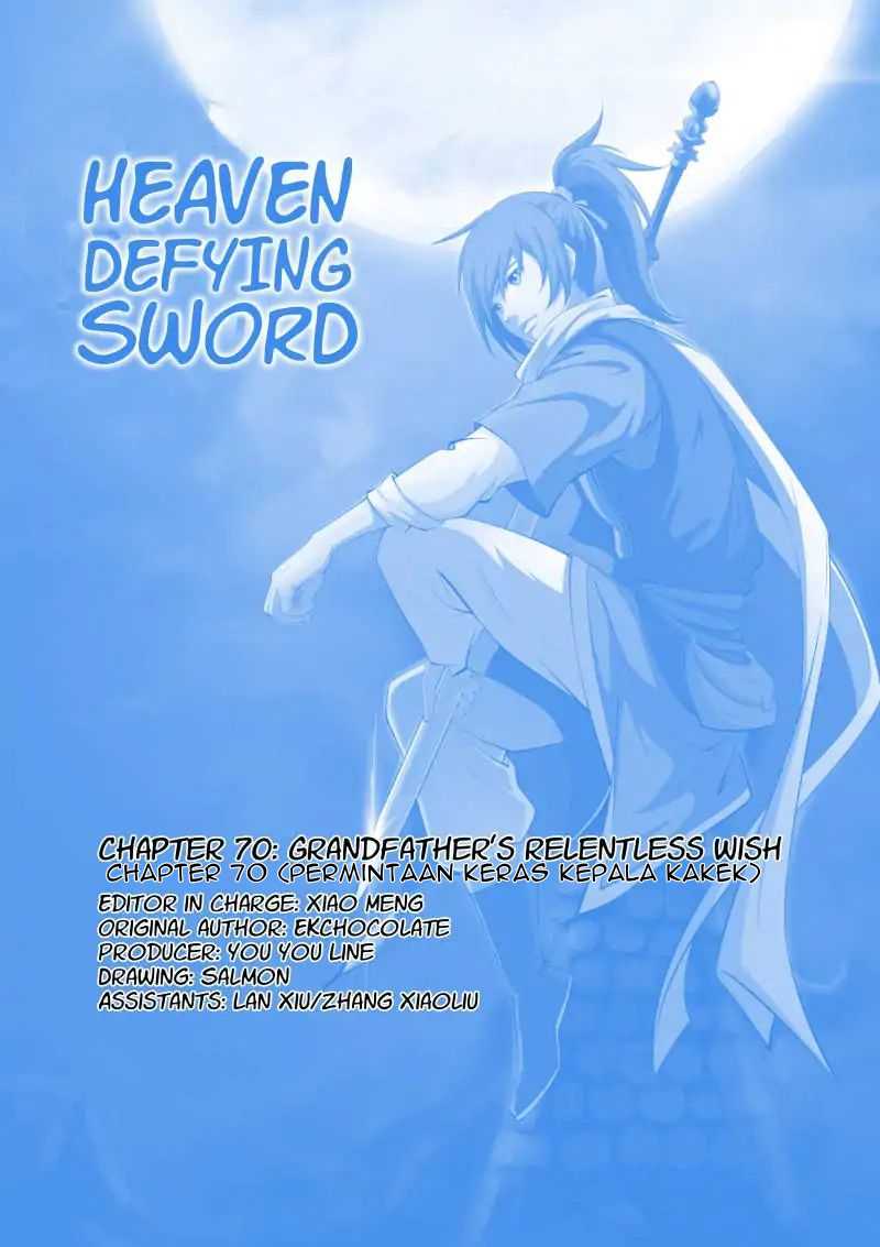 Heaven Defying Sword Chapter 70
