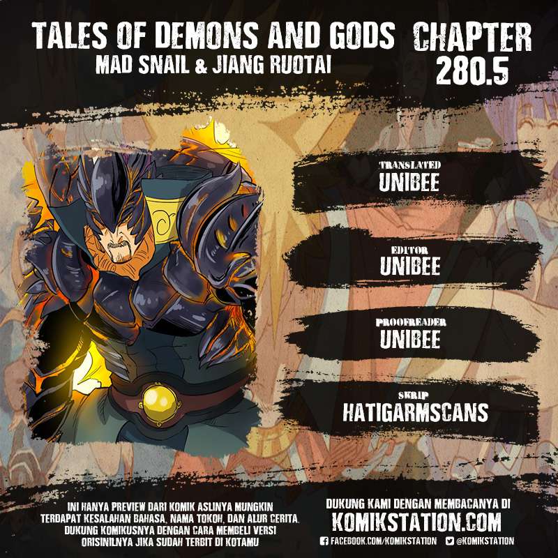 Tales of Demons and Gods Chapter 280.5