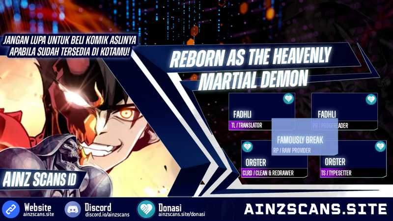 Reborn as a Heavenly Martial Demon Chapter 04