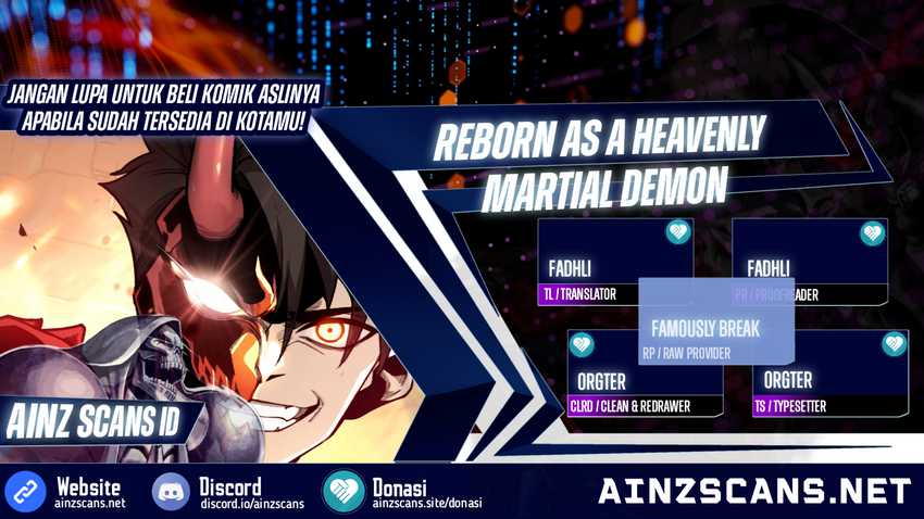 Reborn as a Heavenly Martial Demon Chapter 05