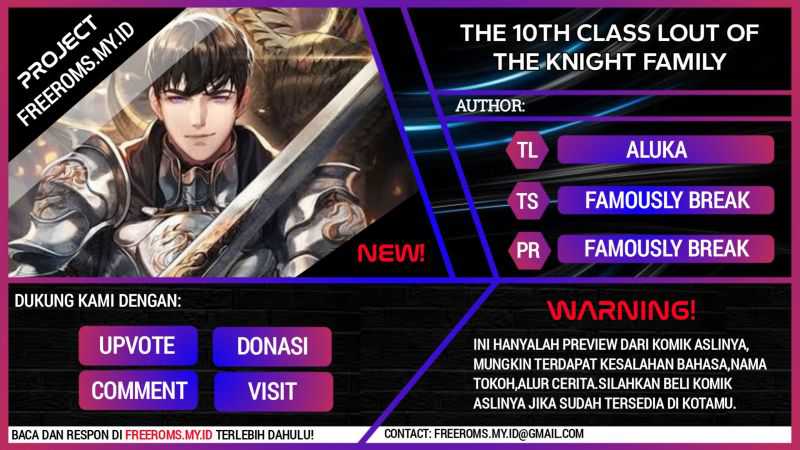 The 10th Class Lout of the Knight Family Chapter 01
