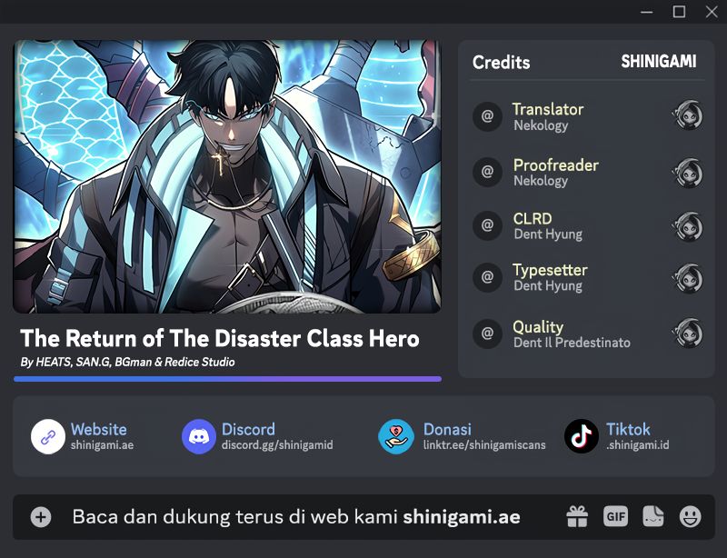 the-return-of-the-disaster-class-hero Chapter 110